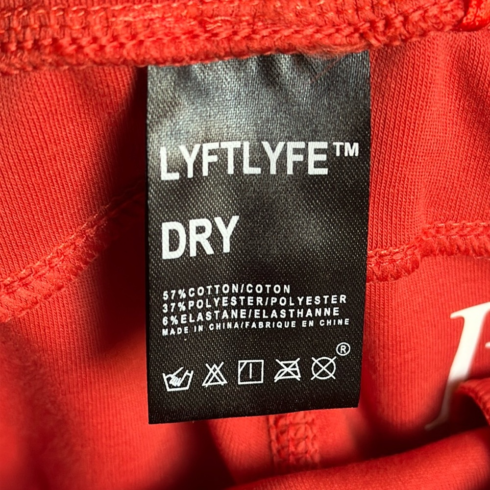 LYFTLYFE *NWT* Women's React Joggers, Cherry - Picture 6 of 9